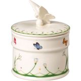 Villeroy & Boch Colourful Spring Çiçek Desenli Porselen Dekoratif Kutu - Standart