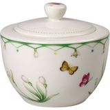 Villeroy & Boch Colourful Spring Çiçek Desenli Porselen Şekerlik - Yeşil - Standart