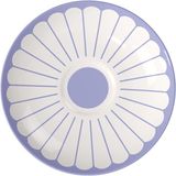 Villeroy & Boch Fleur Bleu Mavi Porselen Kahve ve Çay Fincan Tabağı - Standart
