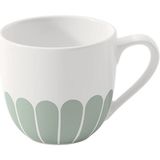 Villeroy & Boch Fleur Vert Porselen Türk Kahvesi Fincanı - Yeşil
