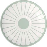 Villeroy & Boch Fleur Vert Yeşil Porselen Türk Kahvesi Fincan Tabağı 12 cm