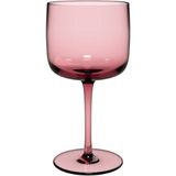 Villeroy & Boch Like Kristal 2'li Bordo Kristal Kadeh Seti - Mor - Standart