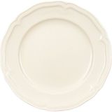 Villeroy & Boch Manoir Beyaz Porselen Pasta Tabağı 21 cm - Standart