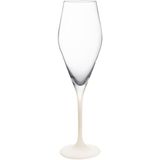 Villeroy & Boch Manufacture Rock Blanc Kristal Şampanya Kadehi - Beyaz - Standart