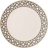 Villeroy & Boch Metrochic Geometrik Desenli Porselen Ekmek Tabağı 16 cm - Standart