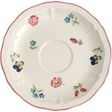 Villeroy & Boch Petite Fleur Çiçek Desenli Porselen Kahve ve Çay Fincan Tabağı - Standart