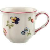 Villeroy & Boch Petite Fleur Çiçek Desenli Porselen Türk Kahvesi Fincanı