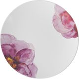 Villeroy & Boch Rose Garden Porselen Servis Tabağı 32 cm - Beyaz - Standart