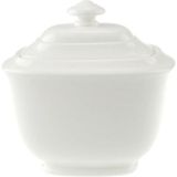 Villeroy & Boch Royal Beyaz Porselen Kapaklı Şekerlik - Standart