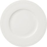 Villeroy & Boch White Pearl Beyaz Porselen Pasta Tabağı 22 cm - Standart