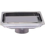 Villoren Villoren Hydro Seramikli 10X10 Alt 50 Çıkışlı Yer Sifonu/ Süzgeci - 11X11