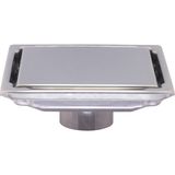 Villoren Villoren Hydro Seramikli 10X10 Alt 50 Çıkışlı Yer Sifonu/ Süzgeci - 15X15