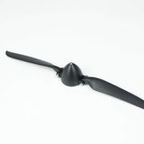 Viloga RC Katlanır Pervane 11×6 inç w/Spinner Boyutu D38×Y35 mm ve Motor Mili Çapı φ4.0 RC Uçak Drone Uzaktan Kumandalı Uçak için Naylon Plastik Çark (11×6, Şaft φ4.0)