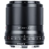 VILTROX 33mm F1.4 Z APS-C Otomatik Odak Nikon Z Montajlı Aynasız Kamera ZFC Model Z5 Z6 Z7 Z50 Z6Z7Z7için Progresif Motor Eye-AF Lensli