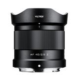 VILTROX 40mm F2.5 Z Montajlı Lens, Nikon Z Mount Zf Z7II Z6II Z8 Z9 Z5 Z30 Z50 için AF 40mm f/2.5 Z Tam Kare Lens