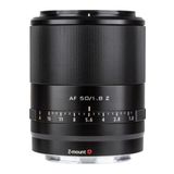 Viltrox Af 50Mm F/1.8 Full Frame Lens (Nikon Z Mount)