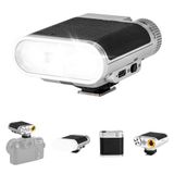 VILTROX Vintage Z1 Retro Kamera Flaşı - DSLR ve Aynasız Kameralar için Sıcak Ayakkabı Speedlite, Tip-C Hızlı Şarj, Ayarlanabilir Parlaklık, Çıkarılabilir Softbox, Taşınabilir Fotoğraf Aydınlatması