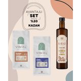 Vimal Ceviz Yağı 250 ml + Chia Tohumu 500 gr + Keten Tohumu 500 gr Avantajlı 3'lü Set - 3 Adet