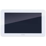 Vımar K42957 7 İnç Eller Serbest Lcd Dokunmatik Ekran Wifi Renkli Görüntülü Diyafon Seti İçin Ek Monitör, 1 Güç Kaynağı 40103, Duvara Mo