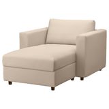 VIMLE hallarp bej uzanma koltuğu - 99399901 | IKEA hallarp bej