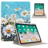 Vimorco ipad Air 4./5. Kılıf 10.9 inç 2020/2022 Kapak, ipad Pro 11 inç 4./3./2nd/1. Kılıf, Kalem Tutuculu 360 Derece Döner, Koruyucu Kapak Çok Açılı Görüntüleme Standı, Papatya