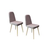 Vina Mini İkili Sandalye Sedef Krem,Soho Gri