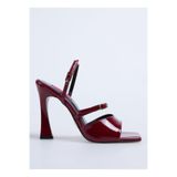 Vince Camuto Deri Topuklu Ayakkabı QUINN, 40, 5003235738, Bordo, Kadın