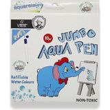 Vincent Aqua Pen Jumbo Keçeli Kalem 10 Renk (72008)