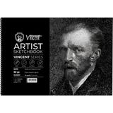 Vincent Artist Sketchbook Ivory 90 gr 15 Sayfa Eskiz Defteri 25 x 35 cm