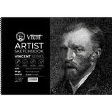 Vincent Artist Sketchbook White 90 gr 15 Sayfa Eskiz Defteri 25 x 35 cm