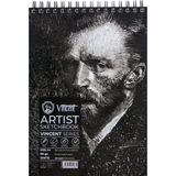 Vincent Artist Sketchbook White 90 gr A4 100 Sayfa Eskiz Defteri 29,7 x 21 cm