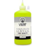 Vincent Exquisite Akrilik Boya 500 ml Yellow Fluorescent NO:256 - Çok Renkli