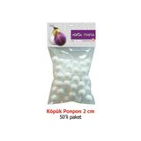 Vincent Foam Ball - Strafor Köpük Top 2 cm. 50 Adet