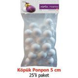 Vincent Foam Ball - Strafor Köpük Top 5 Cm. 25 Adet