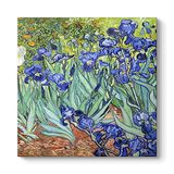 Vincent Van Gogh - İris Süsen Çiçeği Kanvas Tablosu 100 x 100