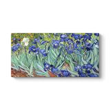 Vincent Van Gogh - İris Süsen Çiçeği Kanvas Tablosu 60 x 30