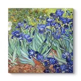 Vincent Van Gogh - İris Süsen Çiçeği Kanvas Tablosu 90 x 90
