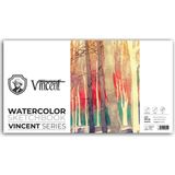 Vincent Watercolor Sketchbook 300 gr 10 Sayfa Panaromik Suluboya Defteri 18 x 42 cm