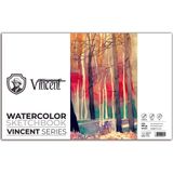Vincent Watercolor Sketchbook 300 gr 10 Sayfa Suluboya Defteri 20 x 40 cm