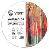 Vincent Watercolor Sketchbook White Daire Suluboya Blok 300 Gr 20 Cm 10 Sayfa