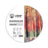 Vincent Watercolor Sketchbook White Daire Suluboya Blok 300 Gr 25 Cm 10 Sayfa