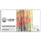 Vincent Watercolor Sketchbook White Suluboya Blok 300 Gr 18x42 Cm 10 Sayfa