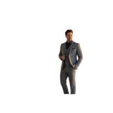 Vincenzo Erkek Koyu Lacivert Ceket+Pantolon+Yelek Çift Yırtmaçlı Slim Fit Takim Elbise Lacivert 54/6