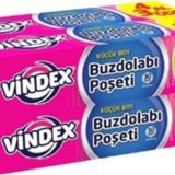 Vindex Buzdolabı Poşeti Küçük Boy-4 Al 3 Öde