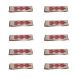 Vindex Çatal Kaşık Bıçak Poşeti - Afiyet Olsun Yazılı Baskılı - Şeffaf - 1 Kg. Lık 10 Paket