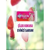 VİNDEX ÇİLEK KOKULU ÇÖP TORBASI BÜZGÜLÜ BÜYÜK BOY