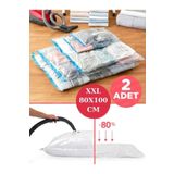 Vindex Vakum Hurcu 2’li XXL 80*100 CM Vakumlu Hurç Vakumlu Poşet