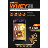 vingpro WHEY PROTEIN PRO WPC80 420GR 14 SERVİS DUBAİ ÇİKOLATASI
