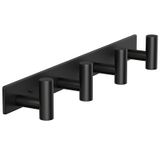 VINHOLD Havlu Askısı Askısı, 4 Ağır Hizmet Tipi Metal Kancalı Palto Askısı, Havlu, Bornoz, Şapka, Mont, Yüzme Kostümleri, El Çantaları, Anahtarlar ve Şemsiyeler için Duvara Monte Portmanto (1 Paket,