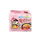 vinisep Carbonara Buldak Ramen Helal Damgalı Makarna Noodle Orjinal- Kore 5 Adet